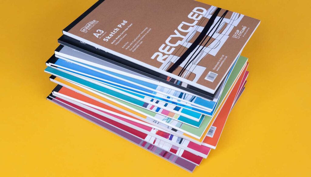 Seawhite Art Pads Stack Toop Studio Toop Studio Graphic Design