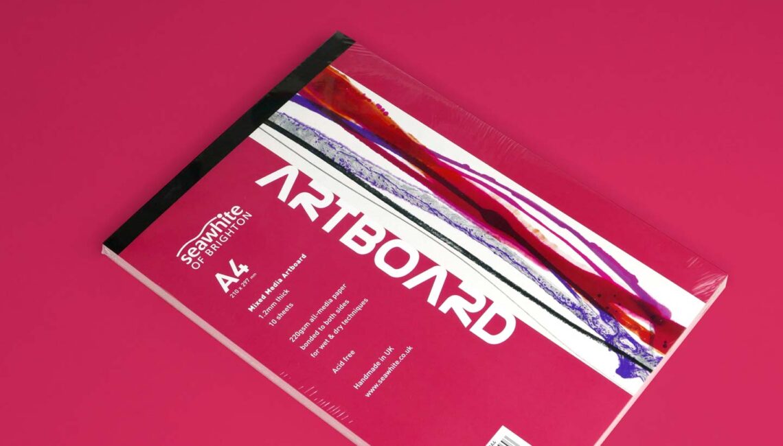 Product Branding Seawhite Art Pads Artboard Pad - Toop Studio