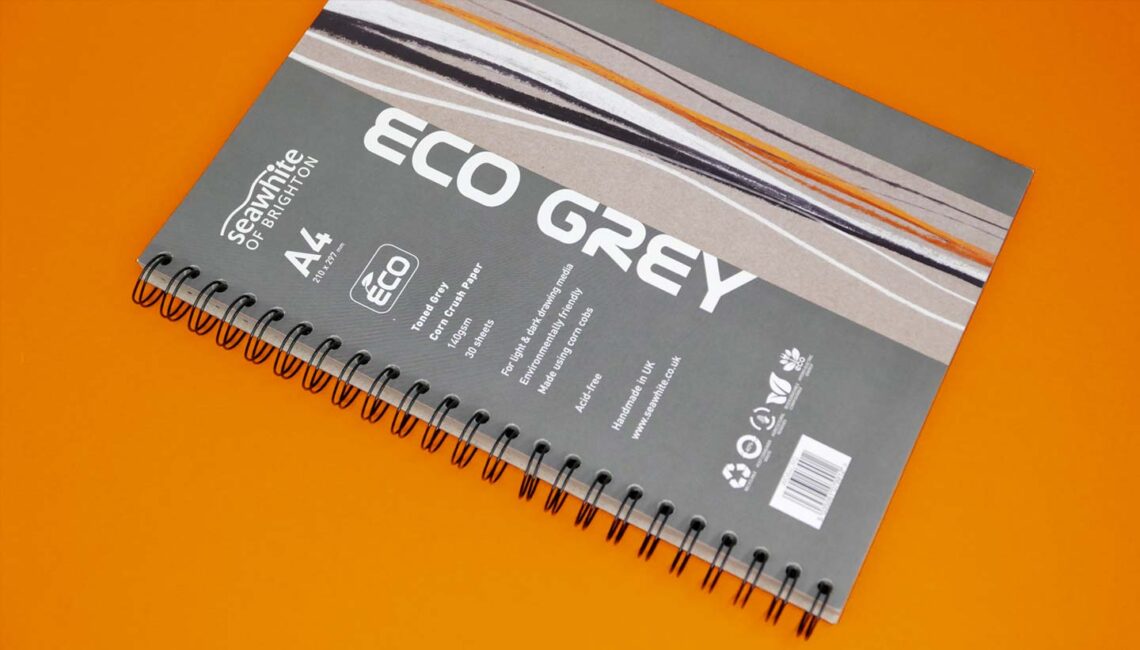 Product Branding Seawhite Art Pads Eco Grey Pad - Toop Studio