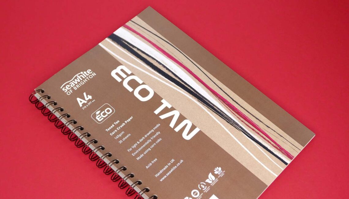 Product Branding Seawhite Art Pads Eco Tan - Toop Studio