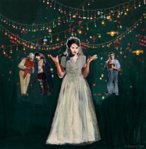 L'elisir d'amore - Hero image for this opera production for Glyndebourne's cancelled 2020 Festival - Illustration by Shadric Toop