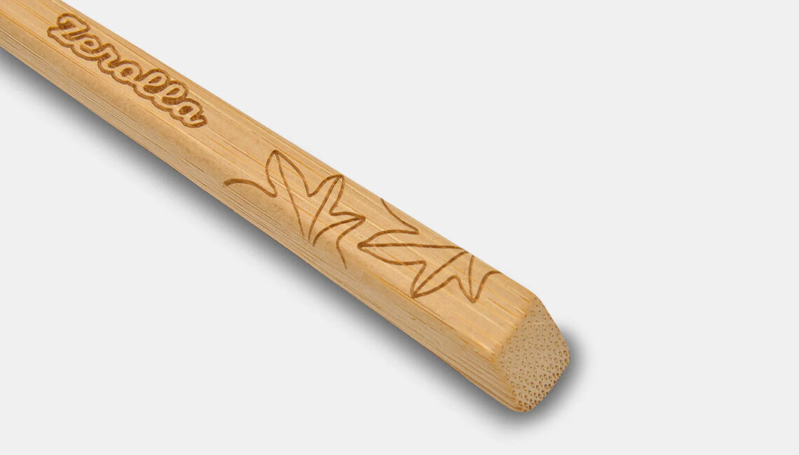 Zerolla product design - bamboo eco toothbrush handle - Toop Studio